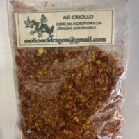 Ají Criollo Molido x  15 grs MOLINO EL DRAGÓN