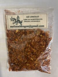 Ají Criollo Molido x  15 grs MOLINO EL DRAGÓN