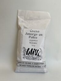 Cacao Amargo en Polvo Ecuador x 125 grs BLISS
