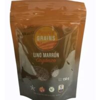 Semillas de Lino Marrón x  150 grs Doypack PAMPA’S ORGANIC