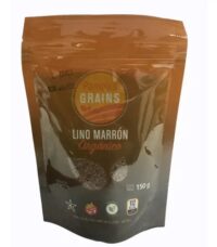 Semillas de Lino Marrón x  150 grs Doypack PAMPA’S ORGANIC