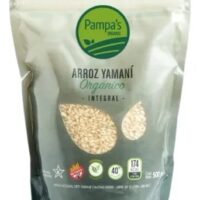 Arroz Yamaní Integral Doypack x  500 grs PAMPA’S ORGANIC