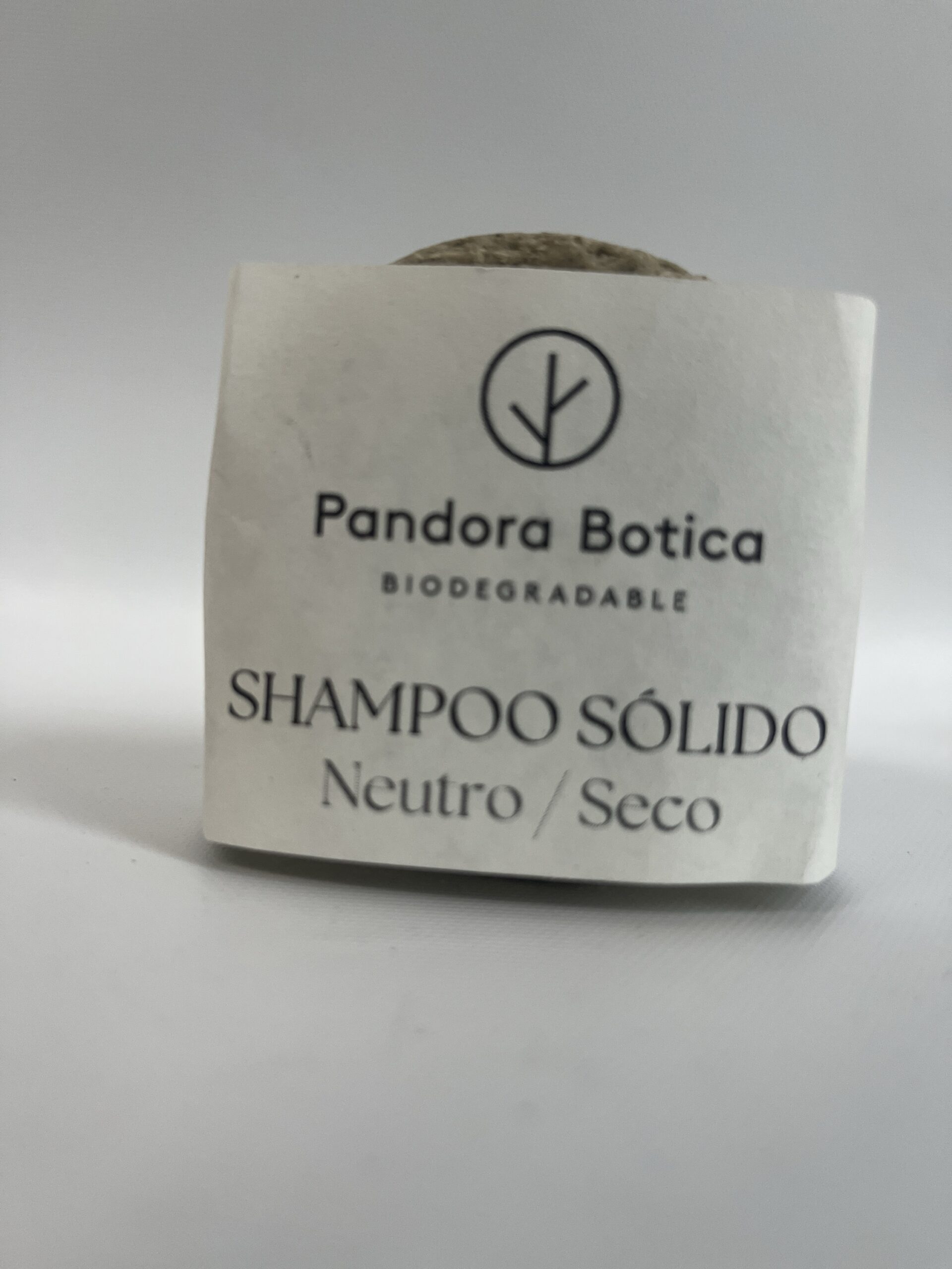 Shampoo Sólido Neutro/Seco x 80 grs PANDORA BOTICA - Imagen 3