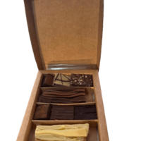 CAJA de Chocolates, Bombones y Ramas Surtidas PREMIUM - x 160 grs DELICIAS DE LA PATAGONIA