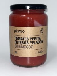 Tomates Perita Enteros Rojos Pelados x 660 gr PLANTO