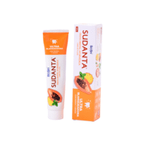 Pasta Dental Ayurvédica Ultra Blanqueadora Papaya y Ananá x 100 grs SUDANTA
