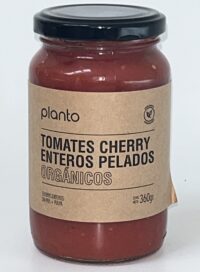 Tomates Cherry Enteros Pelados x 360 gr PLANTO