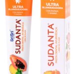 Pasta Dental Ayurvédica ULTRA BLANQUEADORA Papaya y Ananá x 200 grs SUDANTA