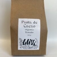 Pasta de Cacao Ecuador x 500 grs BLISS