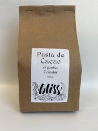 Pasta de Cacao Ecuador x 500 grs BLISS