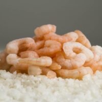 Camarones Cocidos Pelados x 200 grs aprox