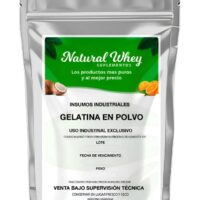 Gelatina Sin Sabor en polvo Origen Bovino x  500 grs NATURAL WHEY