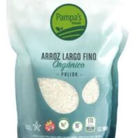 Arroz Largo Fino Pulido Doypack x  500 grs PAMPA’S ORGANIC