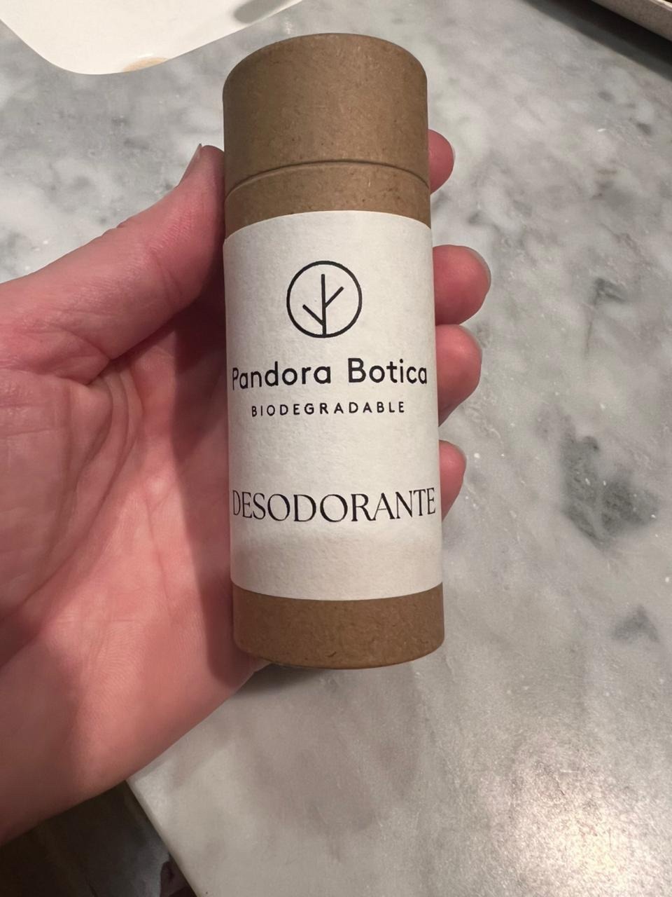 Desodorante en Barra base Magnesio x 75 grs PANDORA BOTICA