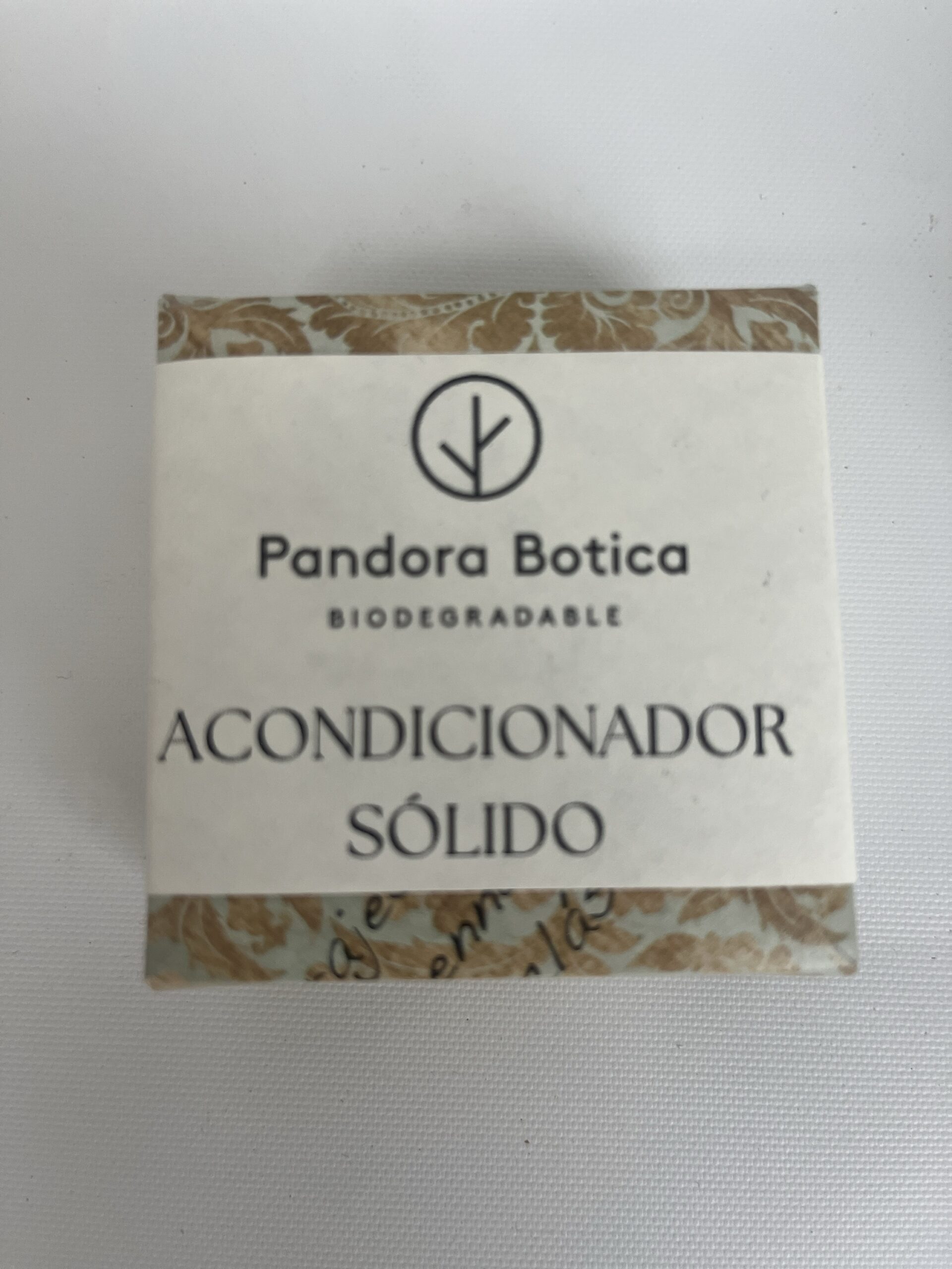 Acondicionador Sólido x 60 grs PANDORA BOTICA