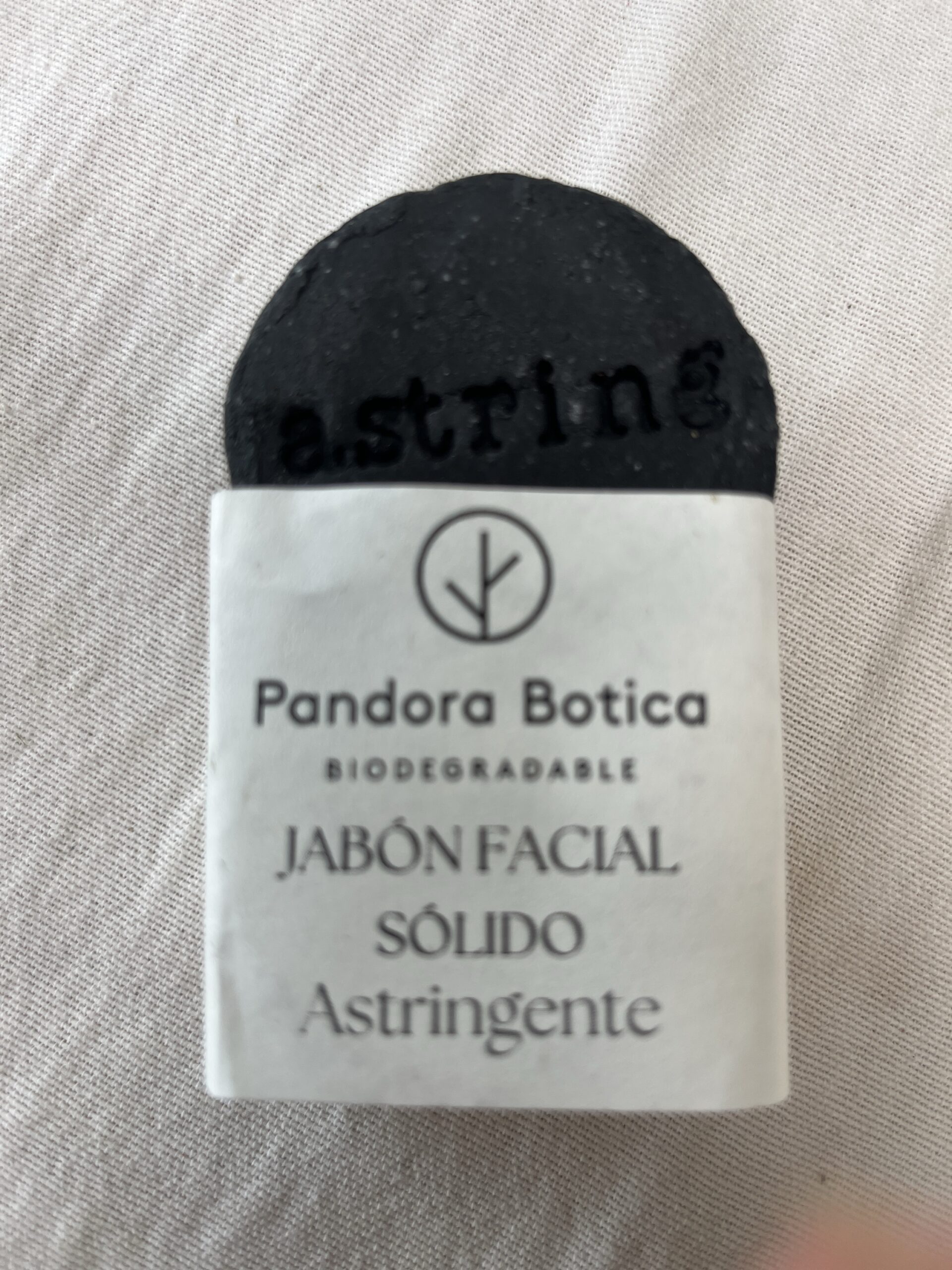 Jabón Facial Sólido -Astringente- x 50 grs PANDORA BOTICA