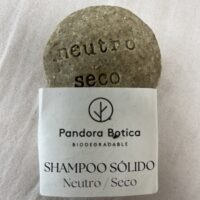 Shampoo Sólido Neutro/Seco x 80 grs PANDORA BOTICA