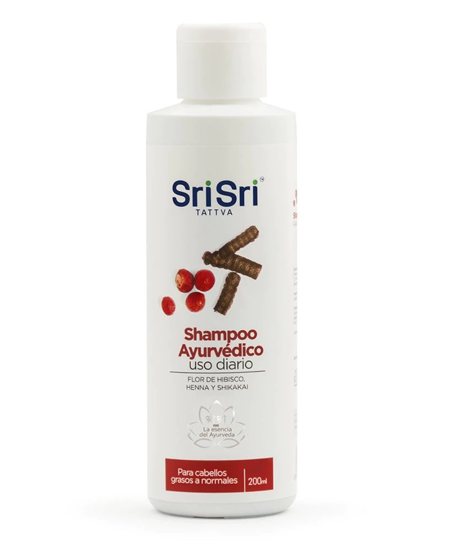 Shampoo Ayurvédico con Henna x 200 ml SRI SRI