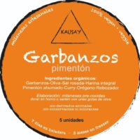 Milanesas orgánicas de Garbanzo x 5 unidades aprox. 500 grs KAUSAY