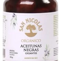 Aceitunas Negras GIGANTES x  250 grs OLIVARES SAN NICOLÁS