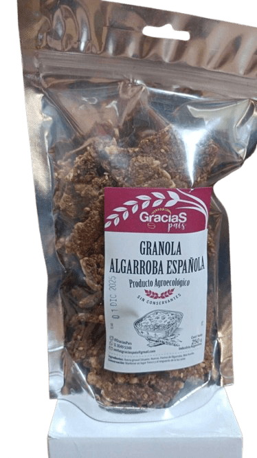 Granola Algarroba x 250 grs GRACIAS PAÍS