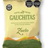 Papas Fritas -Sal Marina & Oliva- x 80 grs. - Caja x 14un - GAUCHITAS