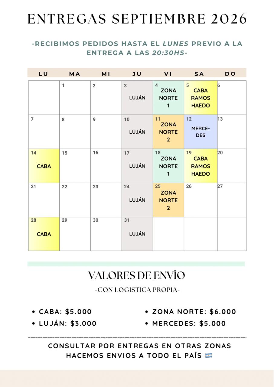 Calendario Septiembre