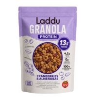 Granola Proteica Cranberrys & Almendras x 250 grs -Sin Gluten- LADDU GRANOLA